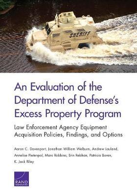 An Evaluation of the Department of Defense's Excess Property Program by Aaron C Davenport image