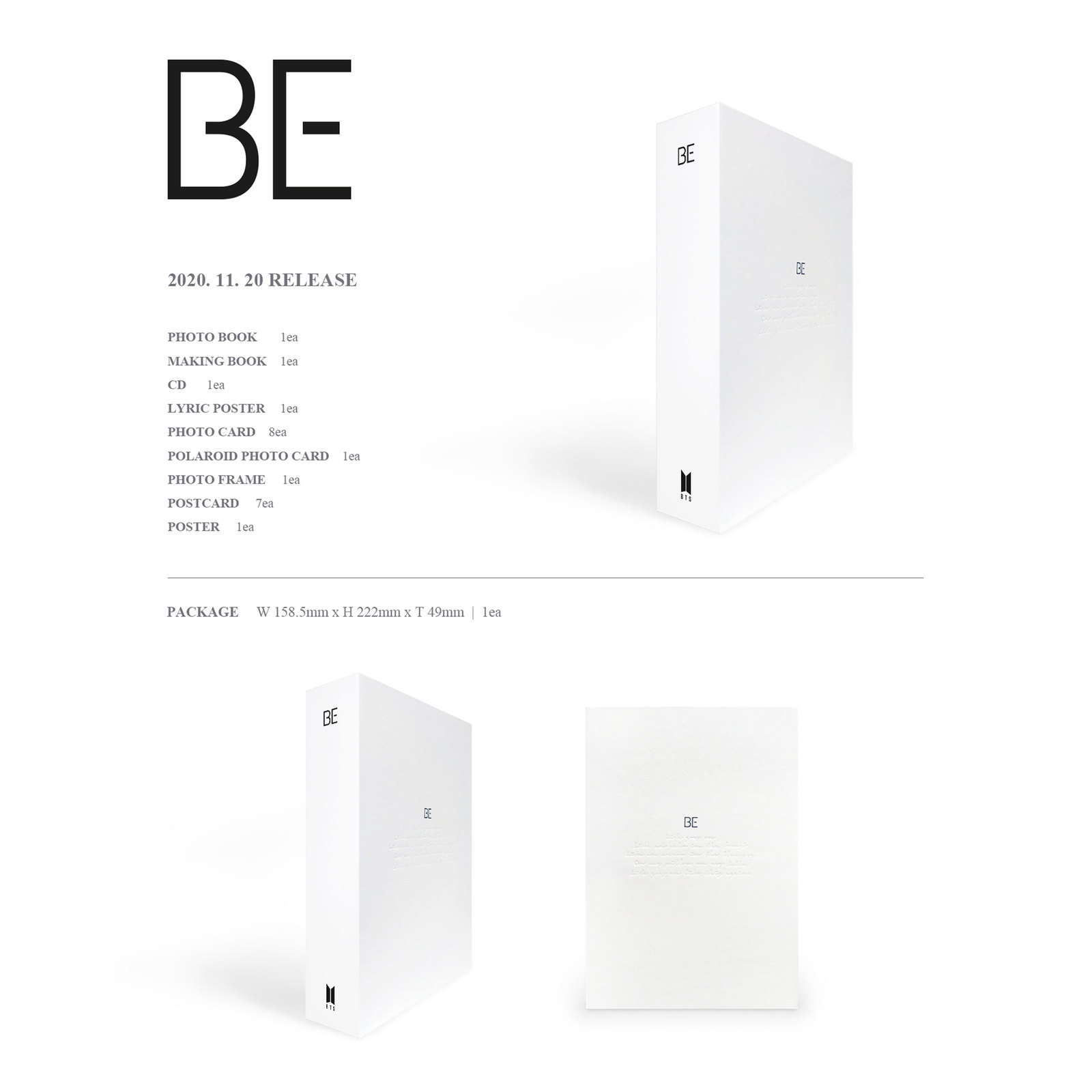 BE (Deluxe Edition) by BTS image