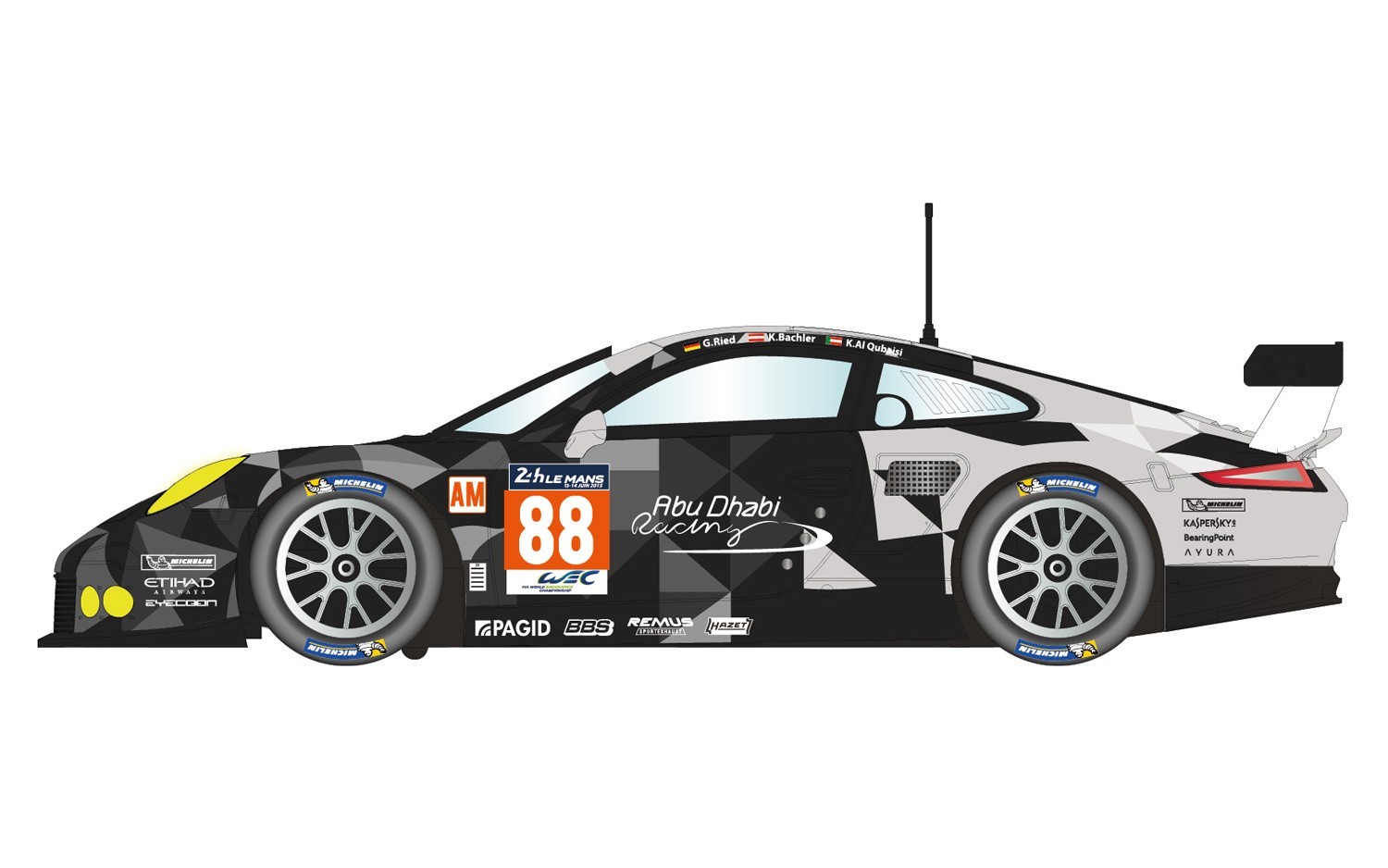 Scalextric: Porsche 911RSR - ARC AIR Set image
