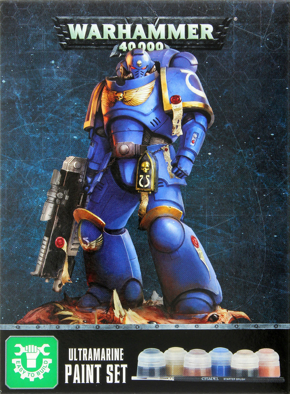 Warhammer 40,000 Ultramarines Paint Set at Mighty Ape NZ