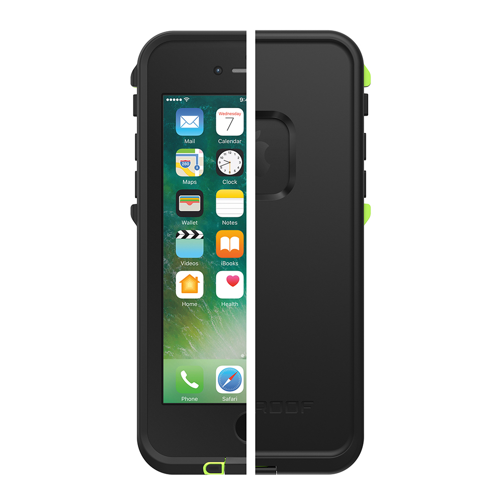 LifeProof Fre Case for iPhone 7/8 - Black Lime