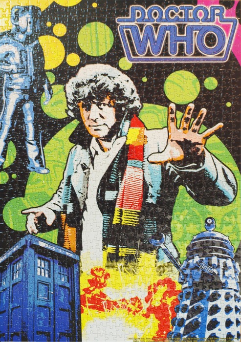 Doctor Who Retro Jigsaw Puzzle - Fourth Doctor