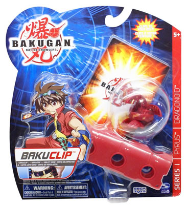 Bakugan Bakuclip Red