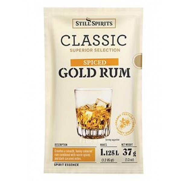 Still Spirits Classic Spiced Gold Rum Sachets ( 2 x 1.125L ) at