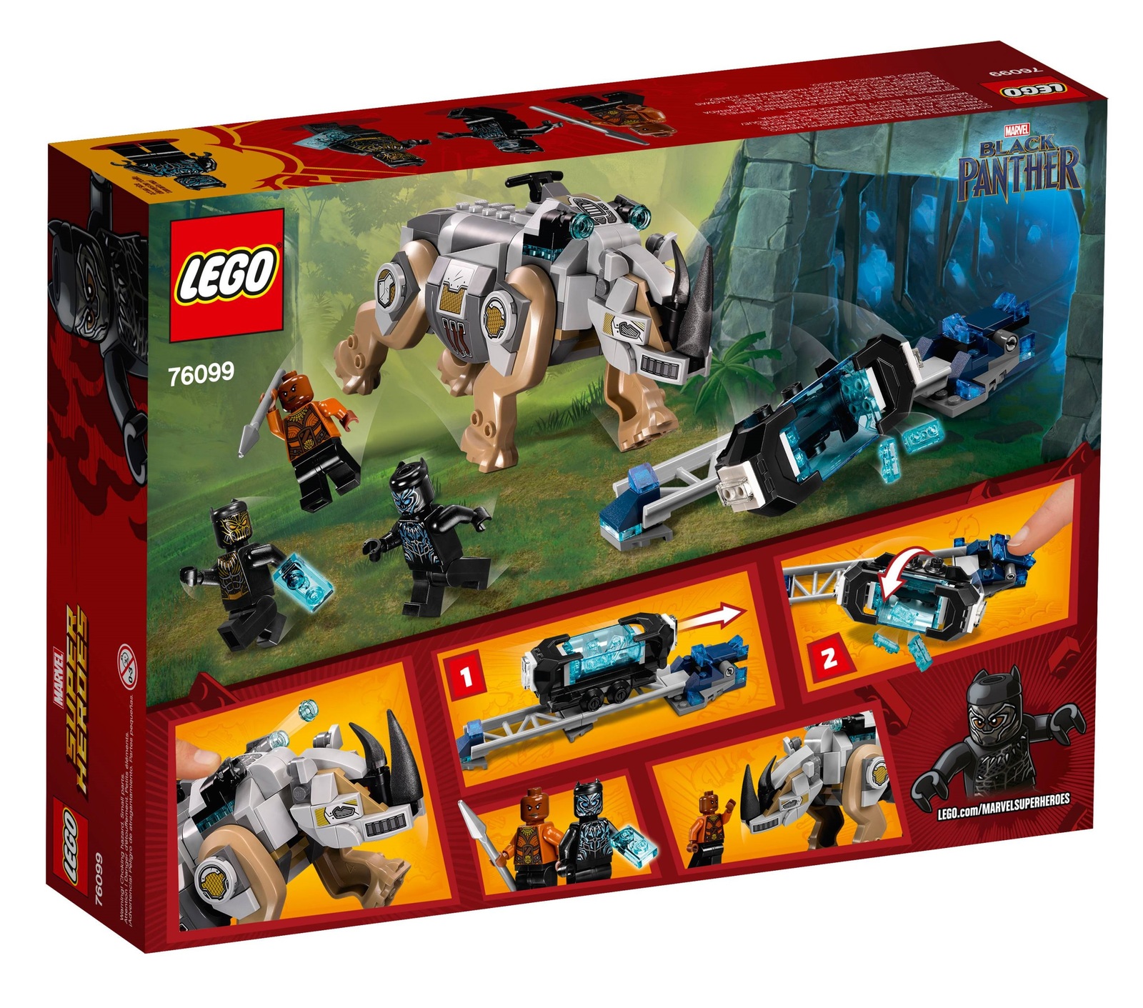 LEGO Super Heroes: Rhino Face-Off by the Mine (76099) image