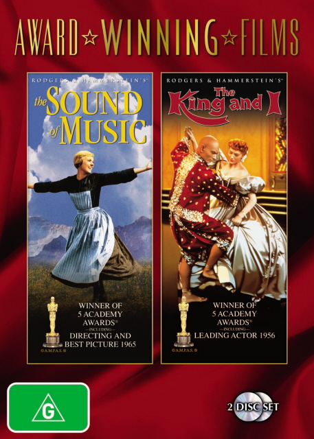 Sound Of Music, The / The King And I (1956) (Award Winning Films) (2 Disc Set) on DVD image