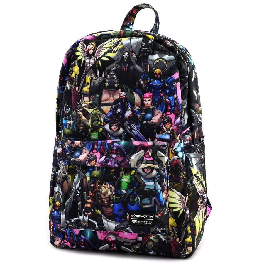 Loungefly: Overwatch - Collage Print Backpack