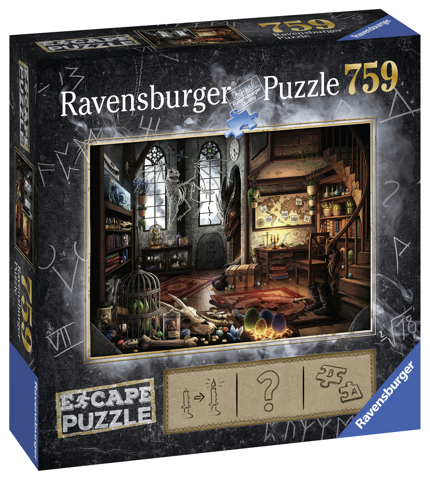 Ravensburger Escape Puzzle Dragon Laboratory Toy At Mighty Ape 