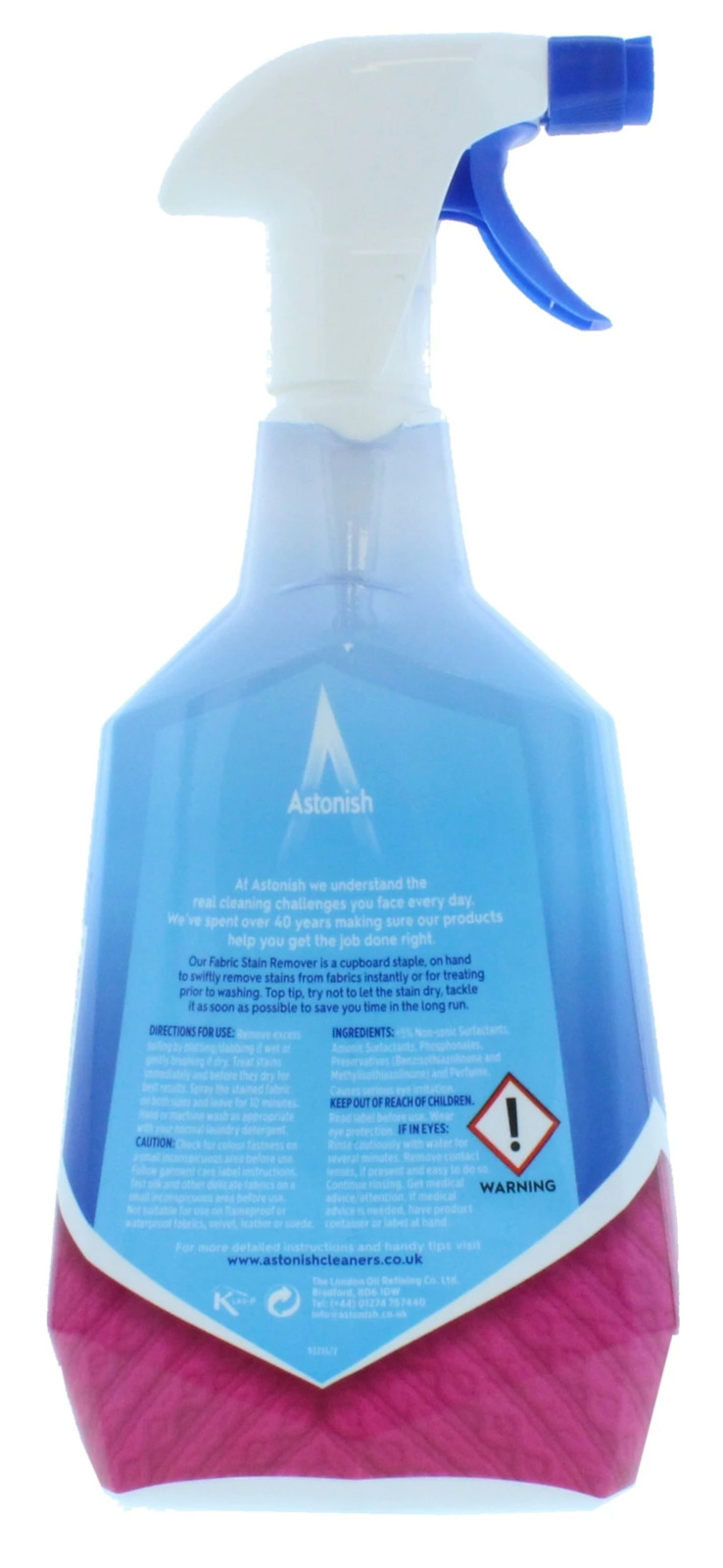 Astonish Fabric Stain Remover (750ml) at Mighty Ape Australia