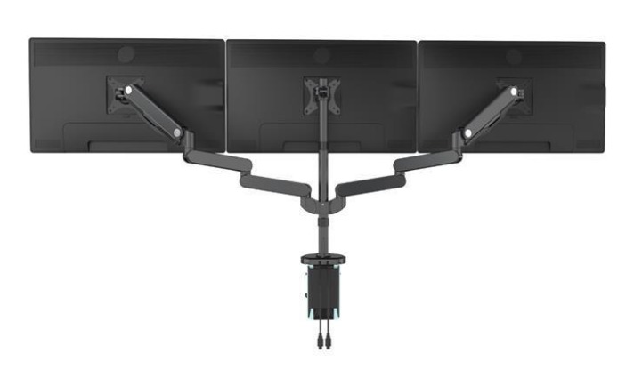 Loctek: DLB530T Three Monitor Gas Arm Desk Mount (10"-30") image