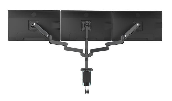 Loctek: DLB530T Three Monitor Gas Arm Desk Mount (10"-30")