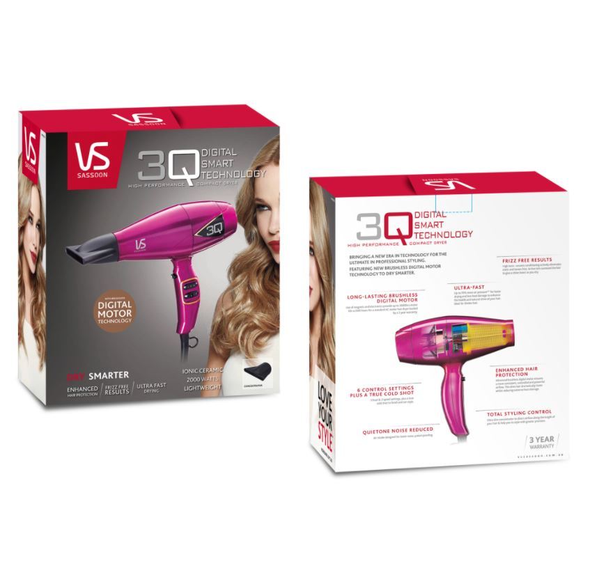 VS Sassoon 3Q Compact Hair Dryer image