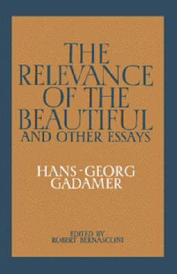 The Relevance of the Beautiful and Other Essays by Hans Georg Gadamer image