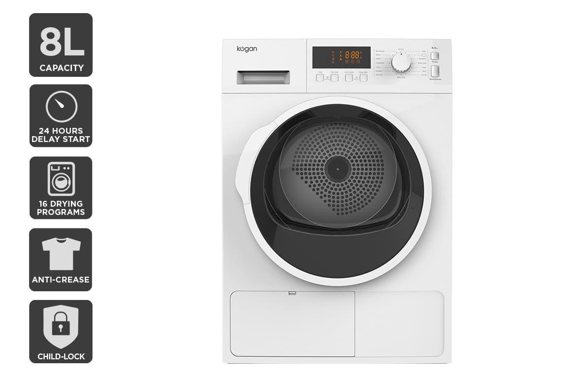 Buy Kogan Heat Pump Dryer (8kg) at Mighty Ape NZ