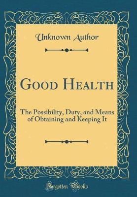 Good Health by Unknown Author image