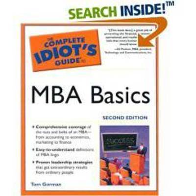 Complete Idiot's Guide to MBA Basics image