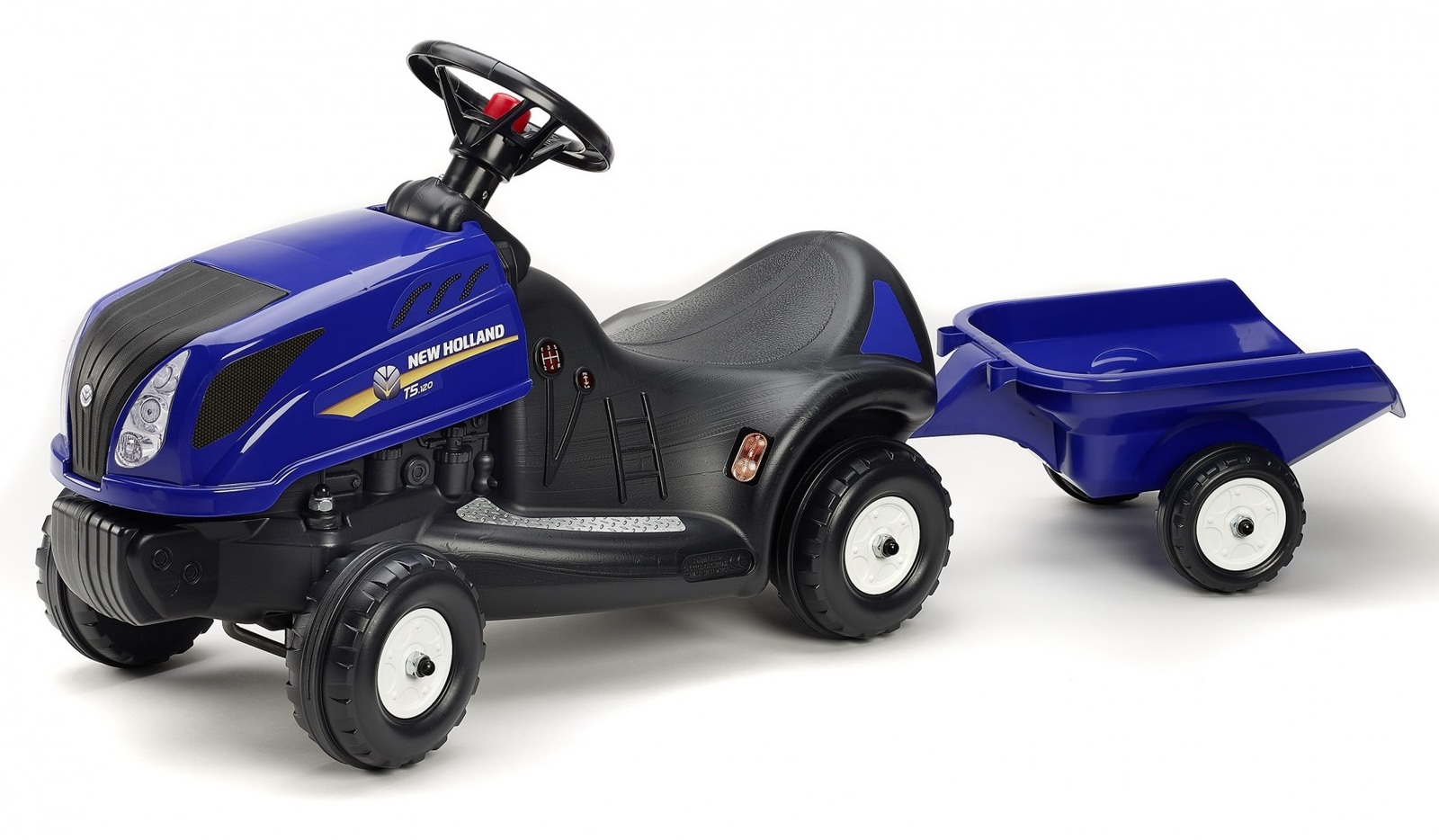 Falk: New Holland Baby Tractor - With Trailer image