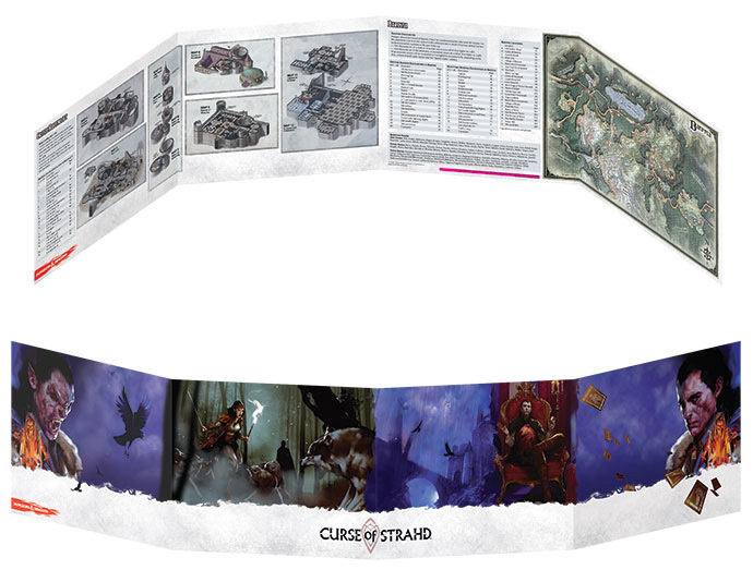 D&amp;D: Curse of Strahd DM Screen | at Mighty Ape NZ