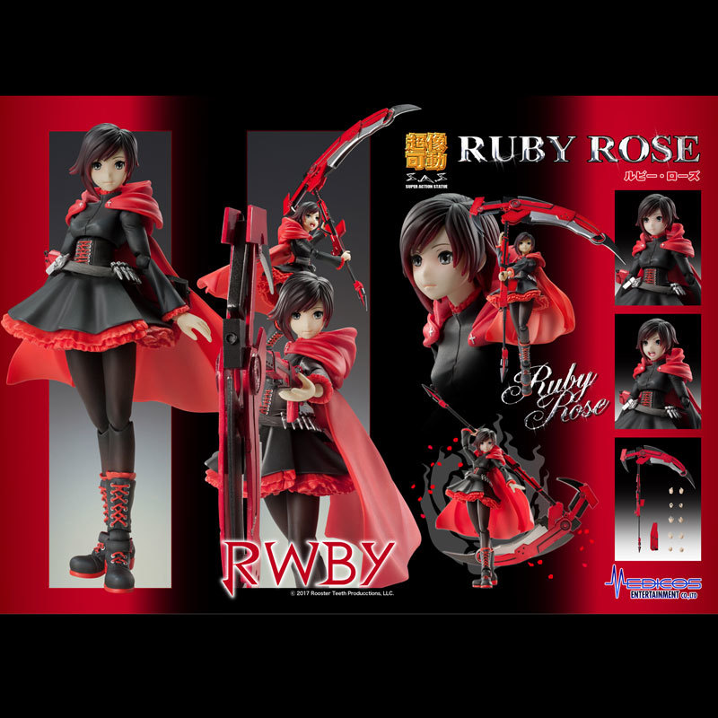RWBY: Ruby Rose - Super Action Statue image