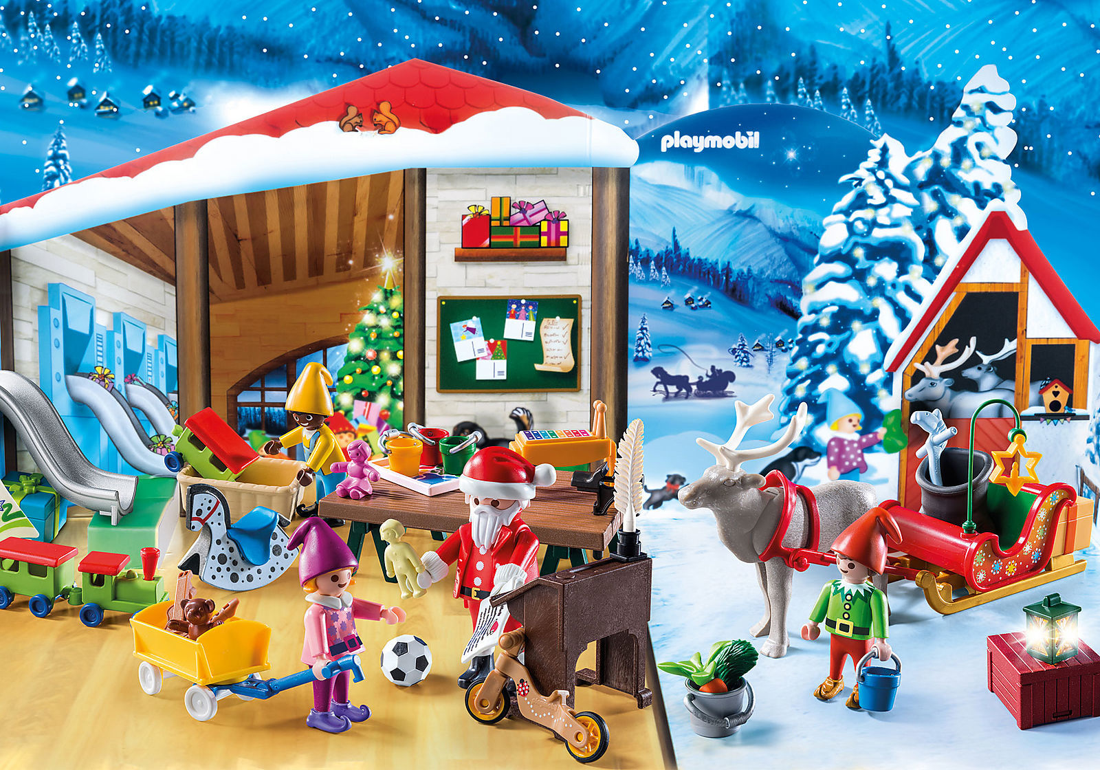 Playmobil: Advent Calendar - Santas Workshop (9264) image