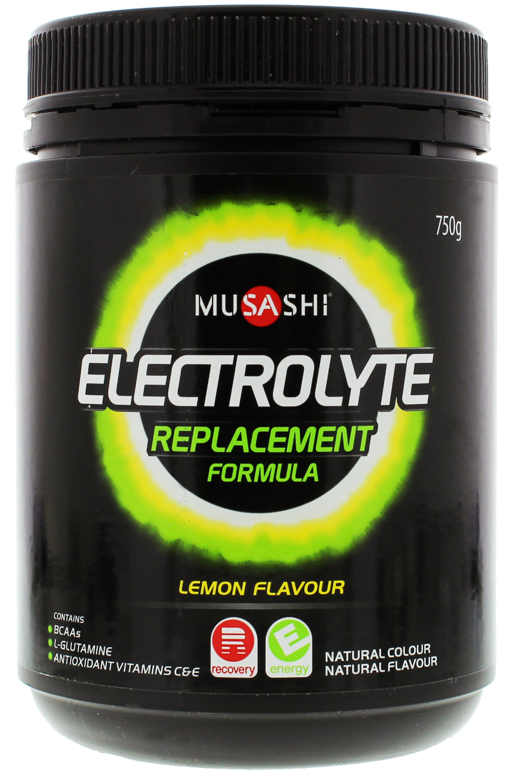 Buy Musashi Electrolyte Replacement Drink Lemon Lime 750g at Mighty Ape NZ