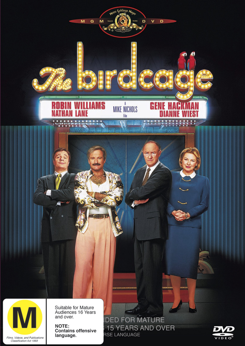 The Birdcage on DVD image