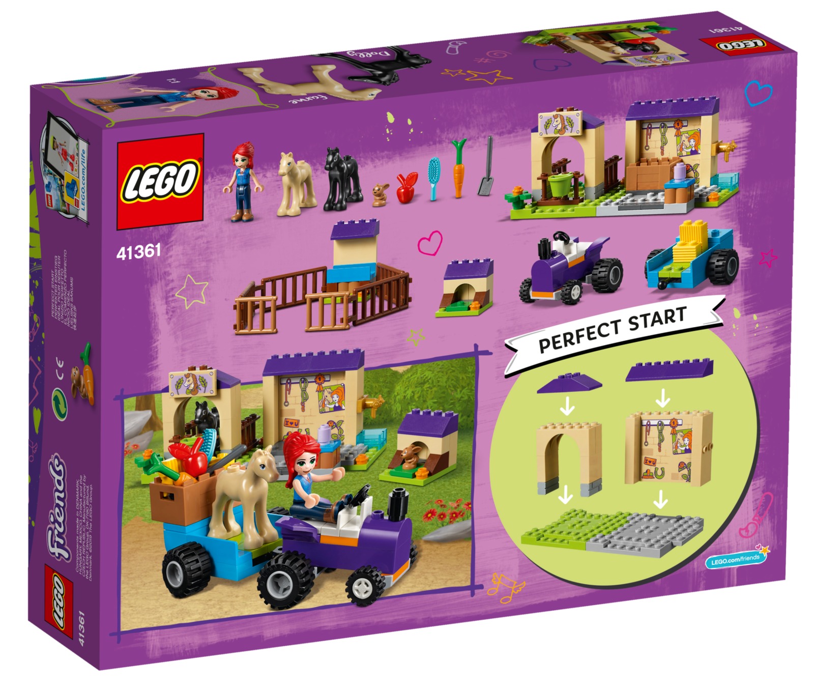 LEGO Friends: Mia's Foal Stable (41361) image