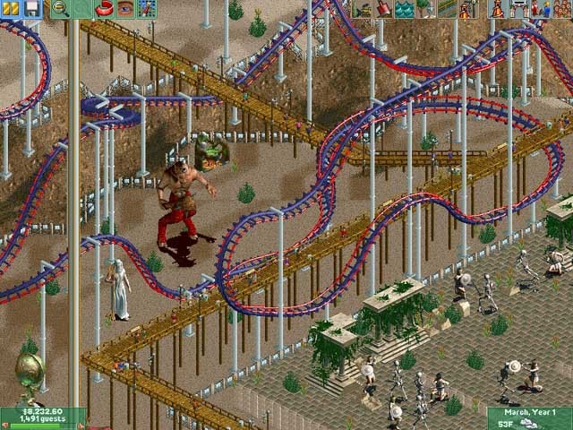 Rollercoaster Tycoon 2 Thrill Pack image