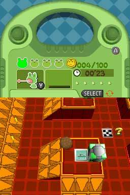 My Frogger Toy Trials on DS