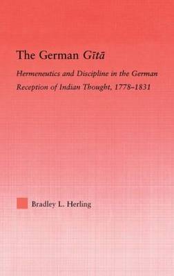 The German Gita by Bradley L Herling image