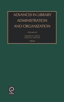 Advances in Library Administration and Organization image