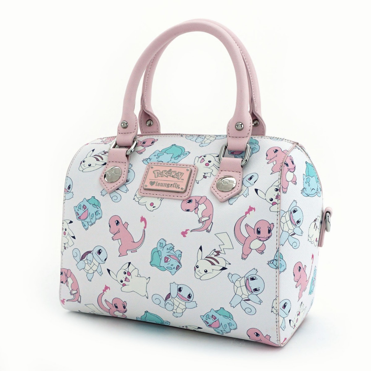 Loungefly Pokemon Starters Pastel Duffle Bag