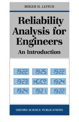 Reliability Analysis for Engineers by Roger D. Leitch image