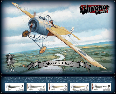 Wingnut Wings 1/32 Fokker E.1 Early Model Kit