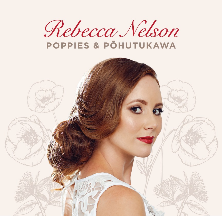 Poppies & Pohutakawa by Rebecca Nelson image