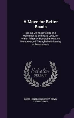 A Move for Better Roads by David Hendricks Bergey image