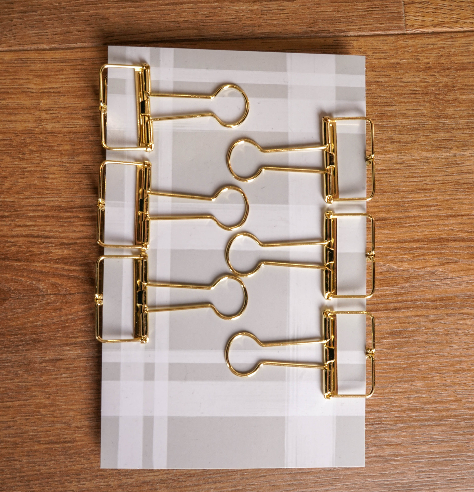 Buy Kaisercraft K Style Wire Binder Clips Gold (6 Pack) at Mighty Ape NZ