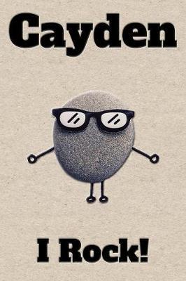 Affirmation Journal Cayden I Rock! by I Rock Journals image