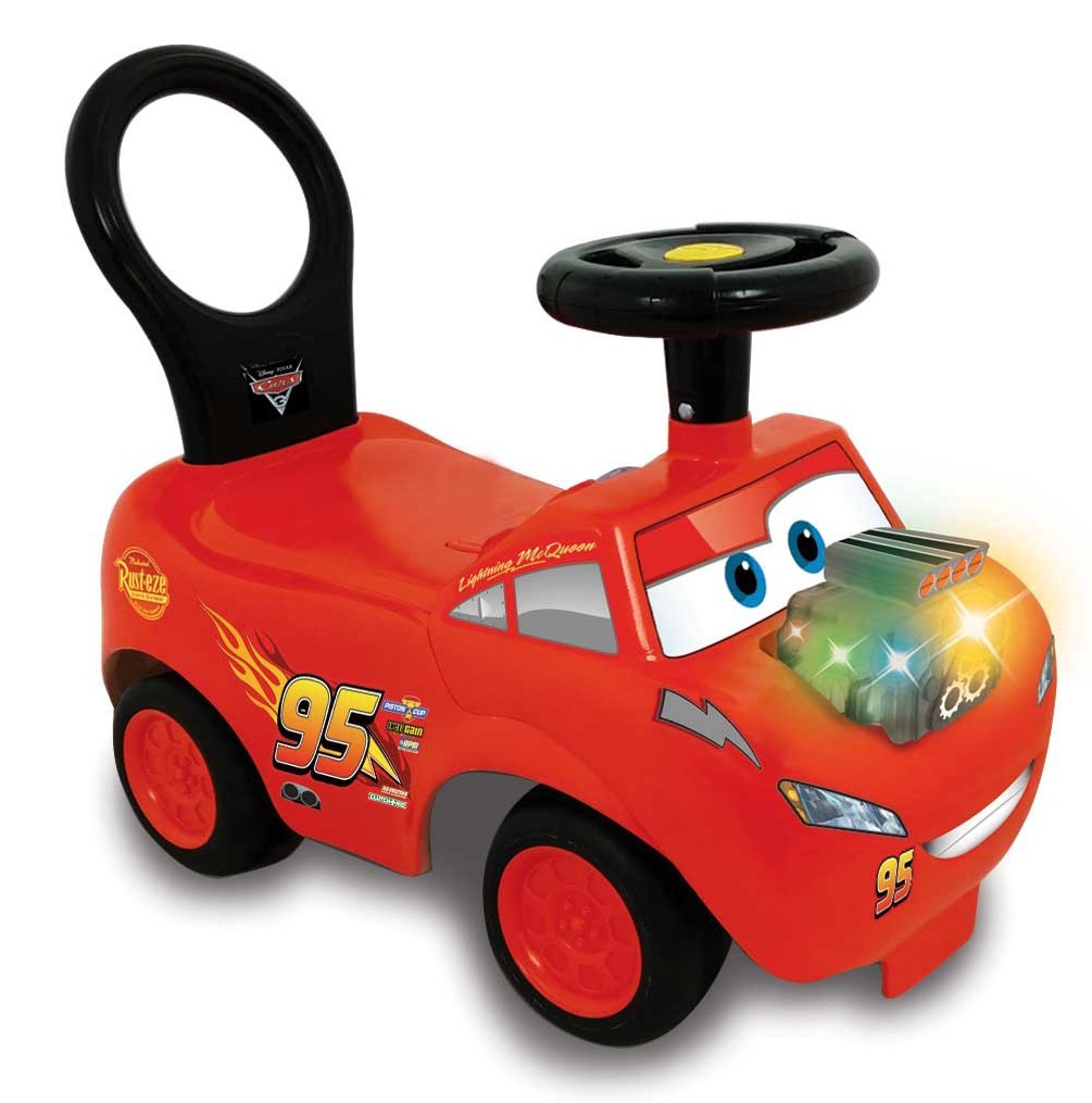 Kiddieland: Revvin' Lights Deluxe Ride-On - Cars