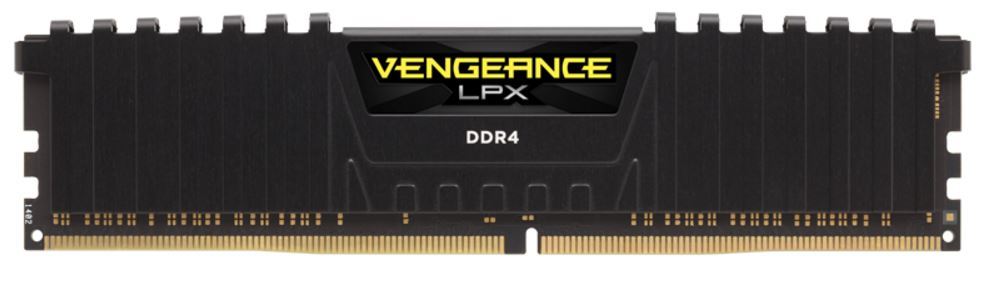 16GB Corsair Vengeance LPX (2x8GB) DDR4 DRAM 2133MHz C13 Memory Kit - Black image