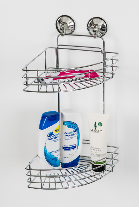 L.T. Williams - Chrome 2 Tier Corner Shower Caddy image