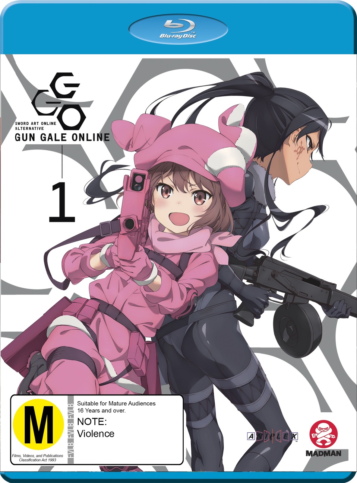 Sword Art Online Alternative: Gun Gale Online Part 1 (Eps 1-6) on Blu-ray