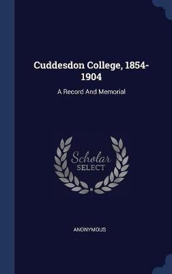 Cuddesdon College, 1854-1904 image