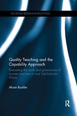 Quality Teaching and the Capability Approach by Alison Buckler image