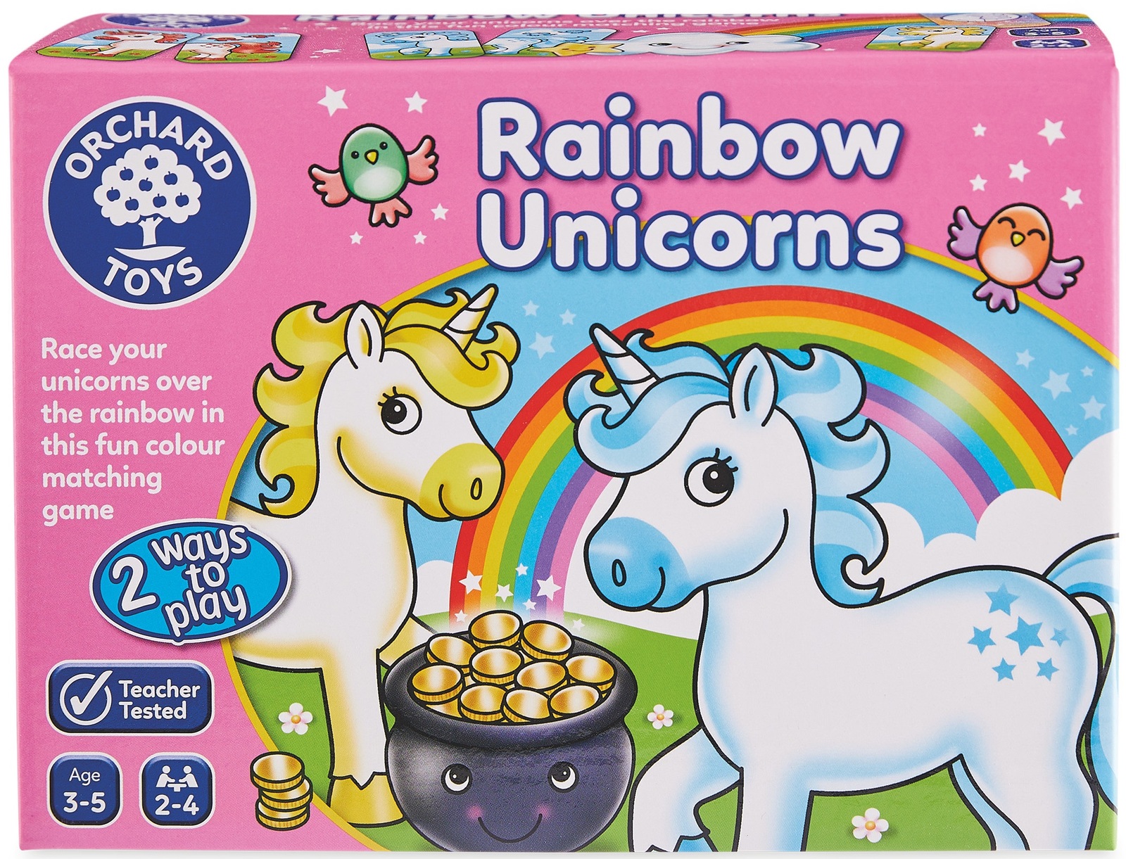 Buy Rainbow Unicorns - Board Game at Mighty Ape NZ