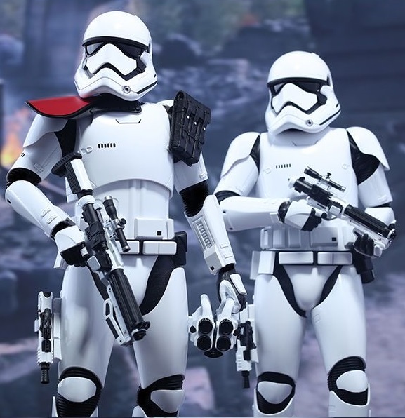 Star Wars: First Order Officer & Stormtrooper - 12" Figure Set image