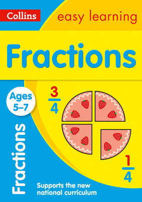 Fractions Ages 5-7 by Collins Easy Learning image