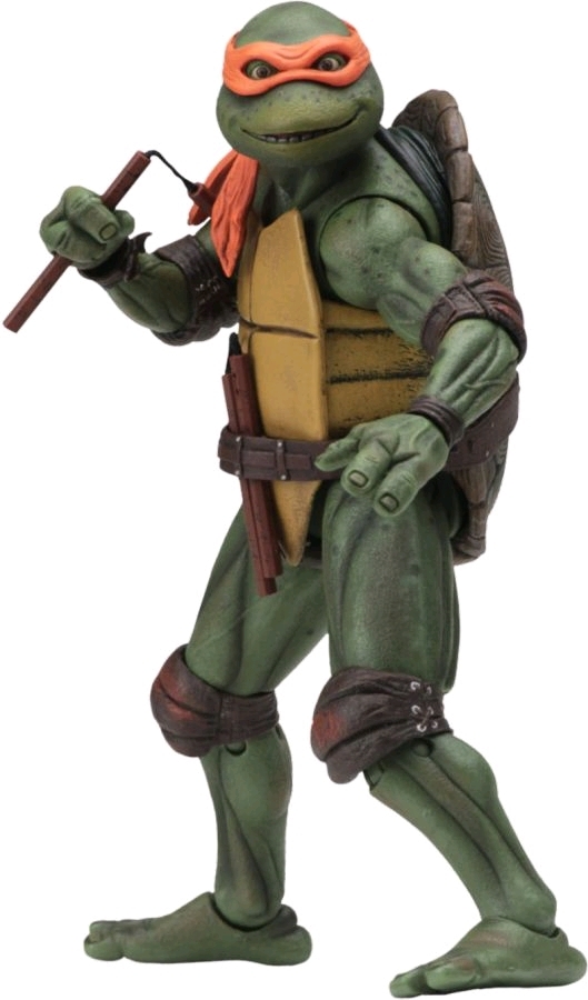 Teenage Mutant Ninja Turtles: Michelangelo (1990 Ver.) - 7" Action Figure