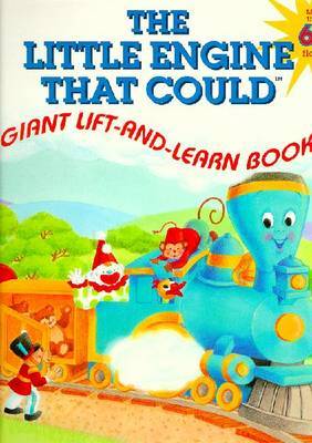 The Little Engine That Could Giant Lift-and-Learn Book by Cristina Ong image