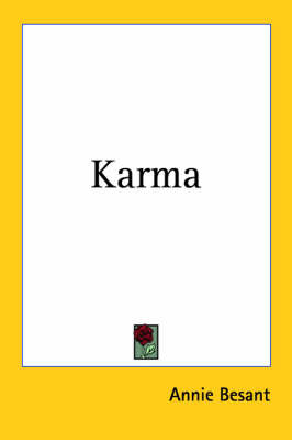 Karma by Annie Besant image